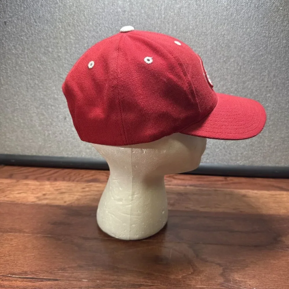 Vintage Detroit Red Wings Hat Cap 90s Logo Athletic NHL Snapback